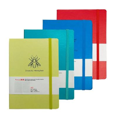 China Good Seller Printed Promotional Notebook With Pu Logo Cover Notebook Used Journal A5 Notebook for sale