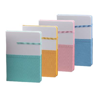 China Perfect Cute Hardcover Notebook Promotion Diary Notebook PU Binding Leather for sale