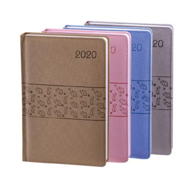 China Customizable Hardcover School Diary A5 Embossed Custom 2021 Hardcover Notebook Diary Notebook Journal Notebook for sale