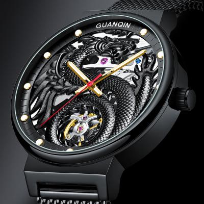 China Power Reserve Dragon Design Brand Your Own Brand Original Wristwatches From China Watch Factory Suppliers for sale