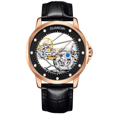 China Power Reserve 2021skeleton transparent men watches luxury mechanical men wrist watch business automatic sport for sale