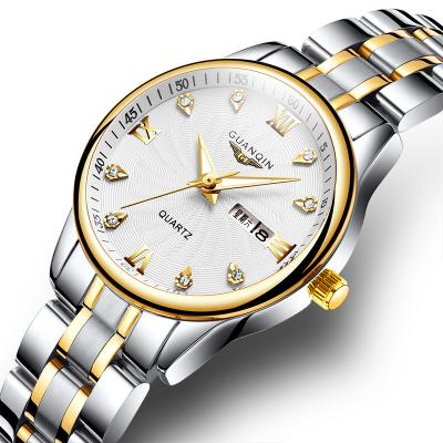 China GuanQin Top Brand Luxury Business Watch Automatic Mechanical Women Water Resistant Waterproof Sports Wristwatches for sale