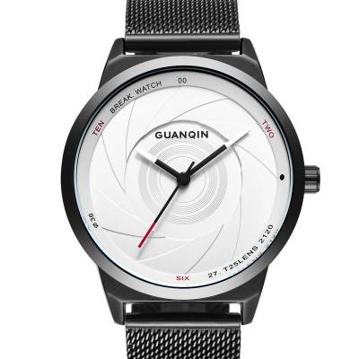 China Wholesale Minimalist Logo Custom Service Water Resistant Simple QuanQin Watch Fashion Men's Quartz Watches For Sale for sale