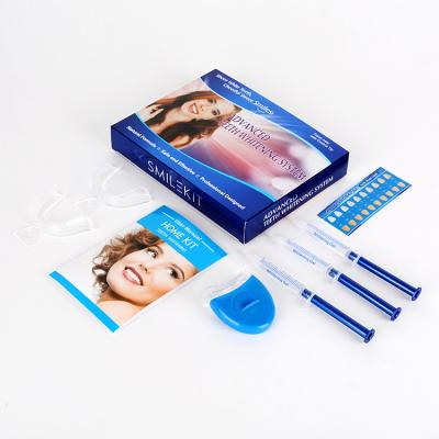 China Professional Tooth Whitening Simple Household Non Peroxide Teeth Whitening Products Kit With Led Light for sale