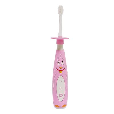 China 2021 Hot Selling Eco-friendly Silicone Oral Children's Baby Electric Toothbrush For Kids for sale