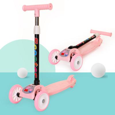 China Kids 3 Wheel Scooter 3 Wheel Scooter Handlebar Adjustable Height Adjustable Height For Kids for sale