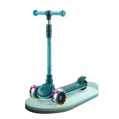 China 2022 new style PU bustle kids bike scooter kids 3 in1 toy 3 wheel scooter for kids for sale