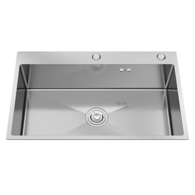 China With Faucet Undermount Stainless Steel Commercial Single Bowl Kitchen Sink for sale