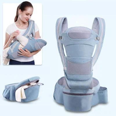 China Ergonomic Natural Shape Cotton Baby Carrier Infant Carrier Backpack for sale