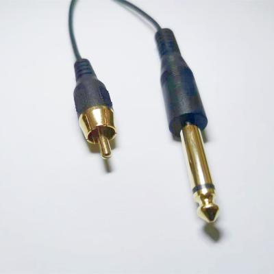 China Other 6.35mm to RCA cable for tattoo tools for sale