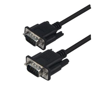 China Serial Monitor RS232 Male To DB9 Male Extension Cable for sale