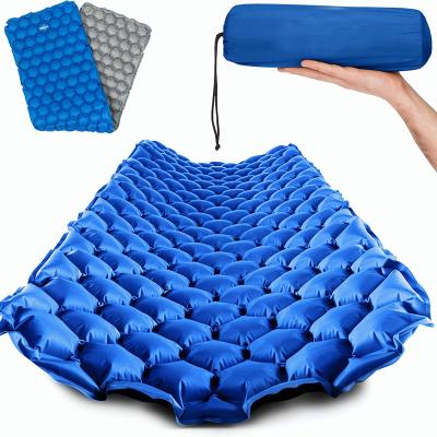 China Ultralight Inflatable Sleeping Mummy Mat Ultimate for Camping, Backpacking, Increasing Airpad Inflating Bag Carry Bag, for sale