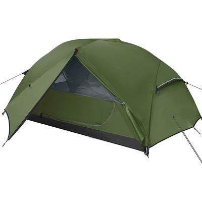 China Camouflage/Field Play Tent For 2 And 3 Person Is Waterproof And Windproof Tent, Camping For 3 To 4 Seasons, Lightweight Aluminum Backpacking Pole Tent for sale