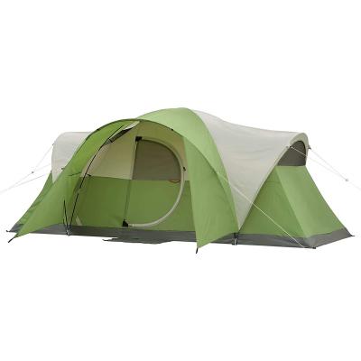 China Camouflage/Field Game 2023 New Style Popular 8-Person Tent For Montana Tent Camping With Easy Setup, Green for sale