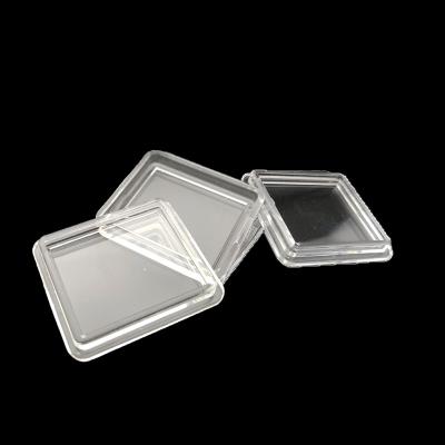 China Bullion Holder   1OZ BAR BOX Acrylic INGOT BOX Transparent Clear Direct Fit High Caps For 1oz Silver for sale