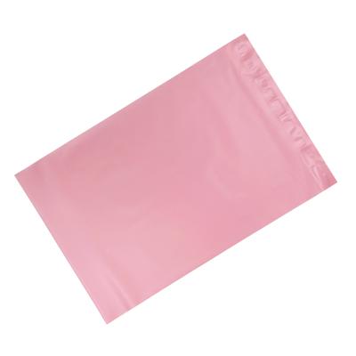 China Canada Mailing Plastic Bag Poly Envelope Mailers Light Pink Custom 100% Compostable Strong Adhesive Shipping Packages for sale