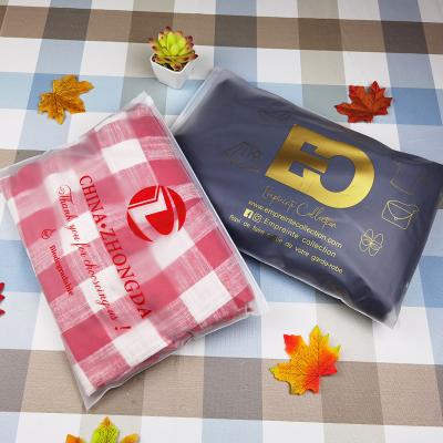 China Recyclable Custom Zip Lock Bags Eco-Friendly Zipper Bag Biodegradable Shopping Bag With Zipper for sale