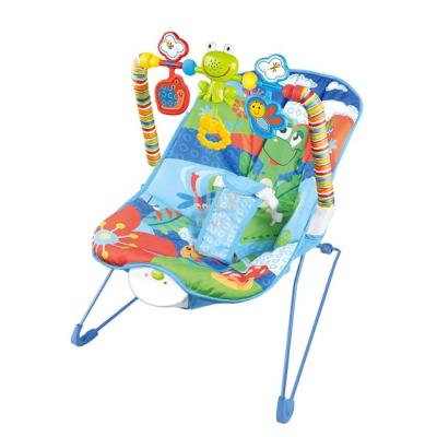 China Factory sale various modern blue cotton iron multifunctional baby rocking chair for baby for sale