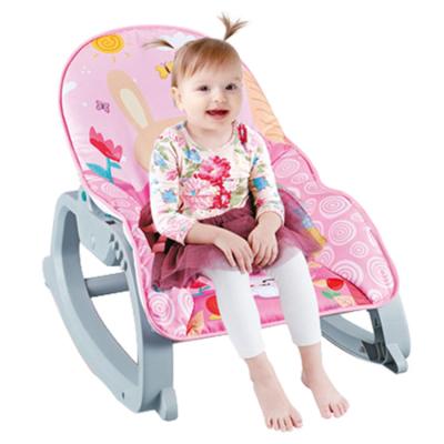 China Modern 2 In 1 Baby Rocker Chair Baby Dining Chair Rockers For Babies for sale