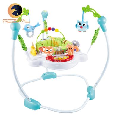 China Cotton Made in China Top Quality Blue ABS Baby Jumper Exerciser Chair for sale