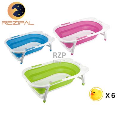 China Take A Shower Folding Portable Baby Tub Holder Baby Shower Gift Bathtub For Baby for sale