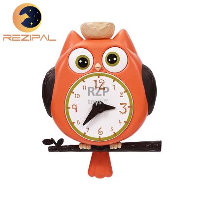 China Spray Bathtub Toy Non Toxic Bath Toys Toy Fun Bath Water Tool Owl Clock Baby Educational Set for sale