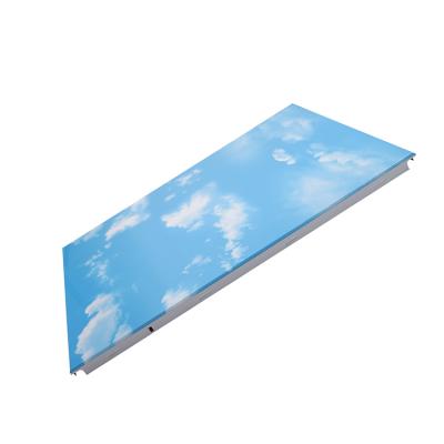 China Artistic Ceilings Weight 800G Bathroom Anti-Corrosion Artistic Coating Aluminum Ceiling Tiles 600X600 for sale