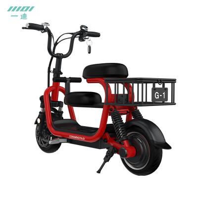 China Motor Electric Bicycle e Double Seat Adults Electric Bicycle 400w Bike for sale