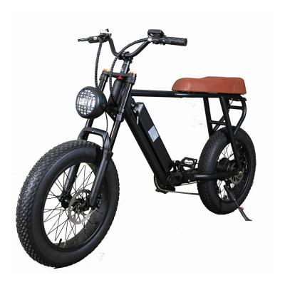 China Aluminum Alloy Fat Tire 20 Inch Snow Tire Mountain Bike Assisted Electric Bicycle Folding Electric Variable Speed for sale