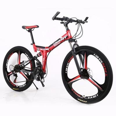 China Ride Road Bikes Factory Wholesale 26 Inch Folding Mountain Bike Driving Soft Tail Off-Road Bicycle For Adults for sale