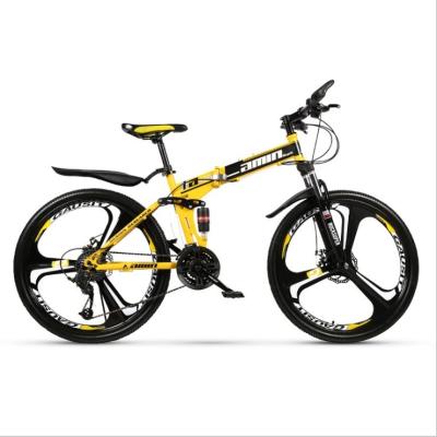 China Factory direct sales mountain bicycle one wheel 21 speed folding mountain bike eco-friendly bicycle for sale