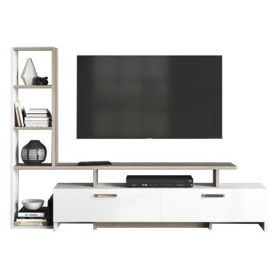 China (Other) Adjustable Modern MDF Living Room TV Stand TV Cabinet Tea Table Combination Table for sale