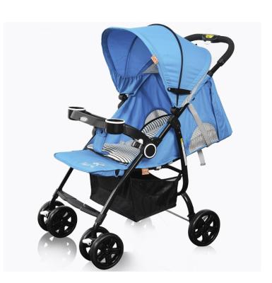 China Stainless Steel Sitting and Lying Portable Folding Baby Stroller Umbrella Stroller Portable Baby Stroller for sale