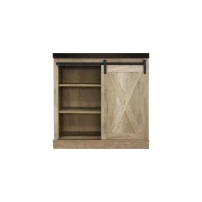 China Other Hot Sale Side Storage Cabinet With Modern Farmhouse Sliding X Barn Door for sale