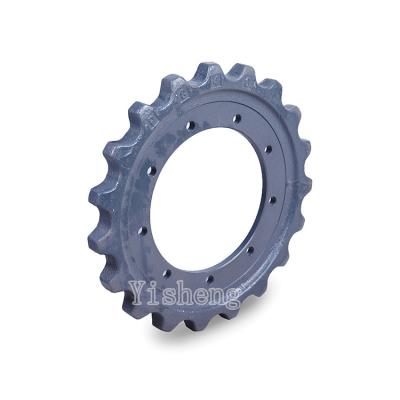 China Aftermarket Drive Sprocket Track Chain Sprocket PC20 PC30 PC40 PC60 Machinery Repair Shops Mini Excavator Sprockets For Sale for sale