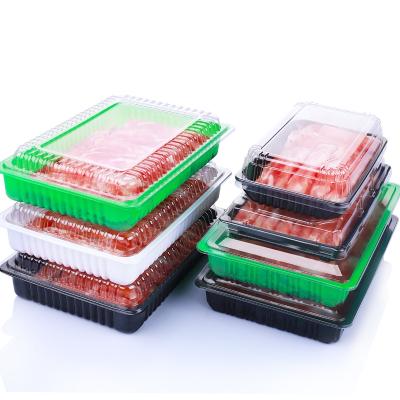 China Disposable Favorable Price Plastic Box Clear Plastic Box With Lid Plastic Packaging Box for sale