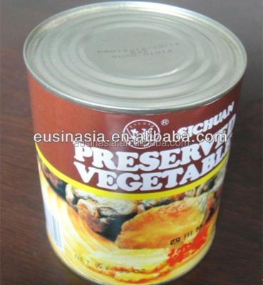 China whole canned marinated mustard/shred for sale