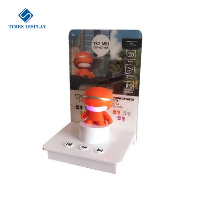 China Customized PMMA Form Retail Store Countertops Speaker Displays With PCBA for sale