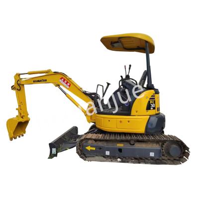 Cina Komatsu PC30 mini escavatore usato da 3 tonnellate per cantiere in vendita