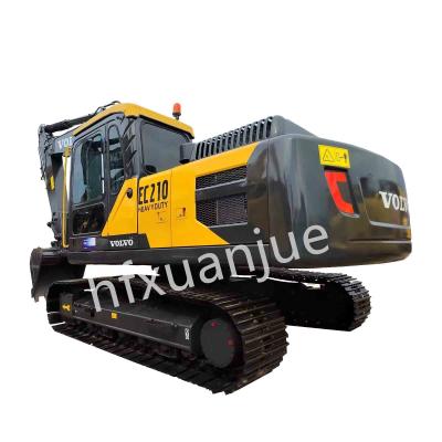 China Excavadora Volvo usada de 21 toneladas EC210 para la construcción municipal en venta