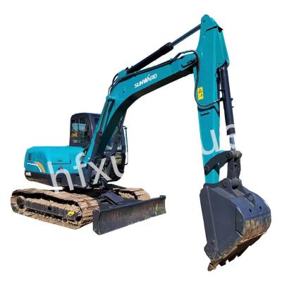 Китай Выкапывание старых тяжелых машин в сторону солнца SWE 80 Crawler Excavator 8T продается