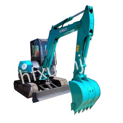 Китай 30.4kw 55SR Kobelco Использованный экскаватор распределитель продается