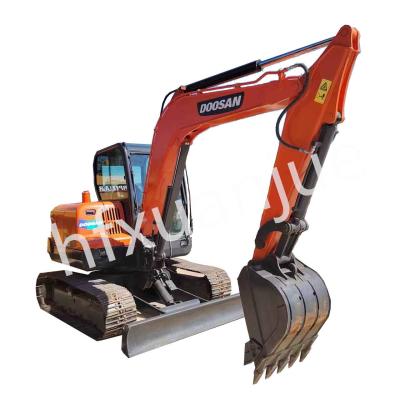 China DX60-9 Mini Gebraucht Doosan Baggerhändler 6 Tonnen zu verkaufen