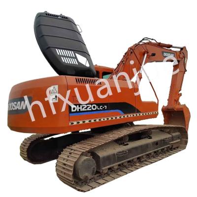 China Hydraulische gebruikte Doosan-graafmachine Tweedehands gravers DH220 DH300 Te koop