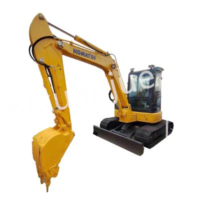 Cina Komatsu PC55MR mini escavatore usato di seconda mano forza di scavo 39kN in vendita