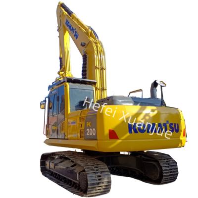 China Betriebswirksame Gebrauchte Komatsu PC200 Bagger-Backhoe-Eimer-Typ zu verkaufen