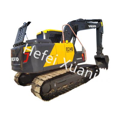 China Zuverlässige Leistung Volvo Digger Modell EC140 mit Fahrgeschwindigkeit 3,2/5.5 zu verkaufen