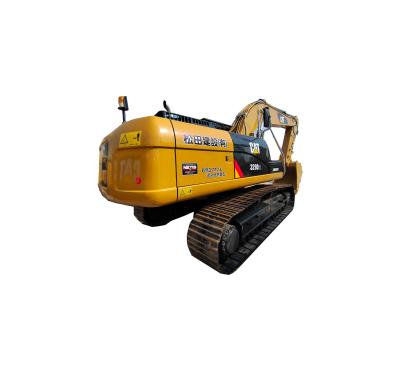 China CAT329D C7ACERT Excavadora con tanque de diésel de 520L 1.36m3 Cubo y potencia de 152kw en venta