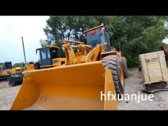 23 Tons Caterpillar 966H Used Wheel Loader For Road Construction