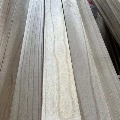 China Eco-friendly paulownia wood strip paulownia wood batten in solid wood board for sale